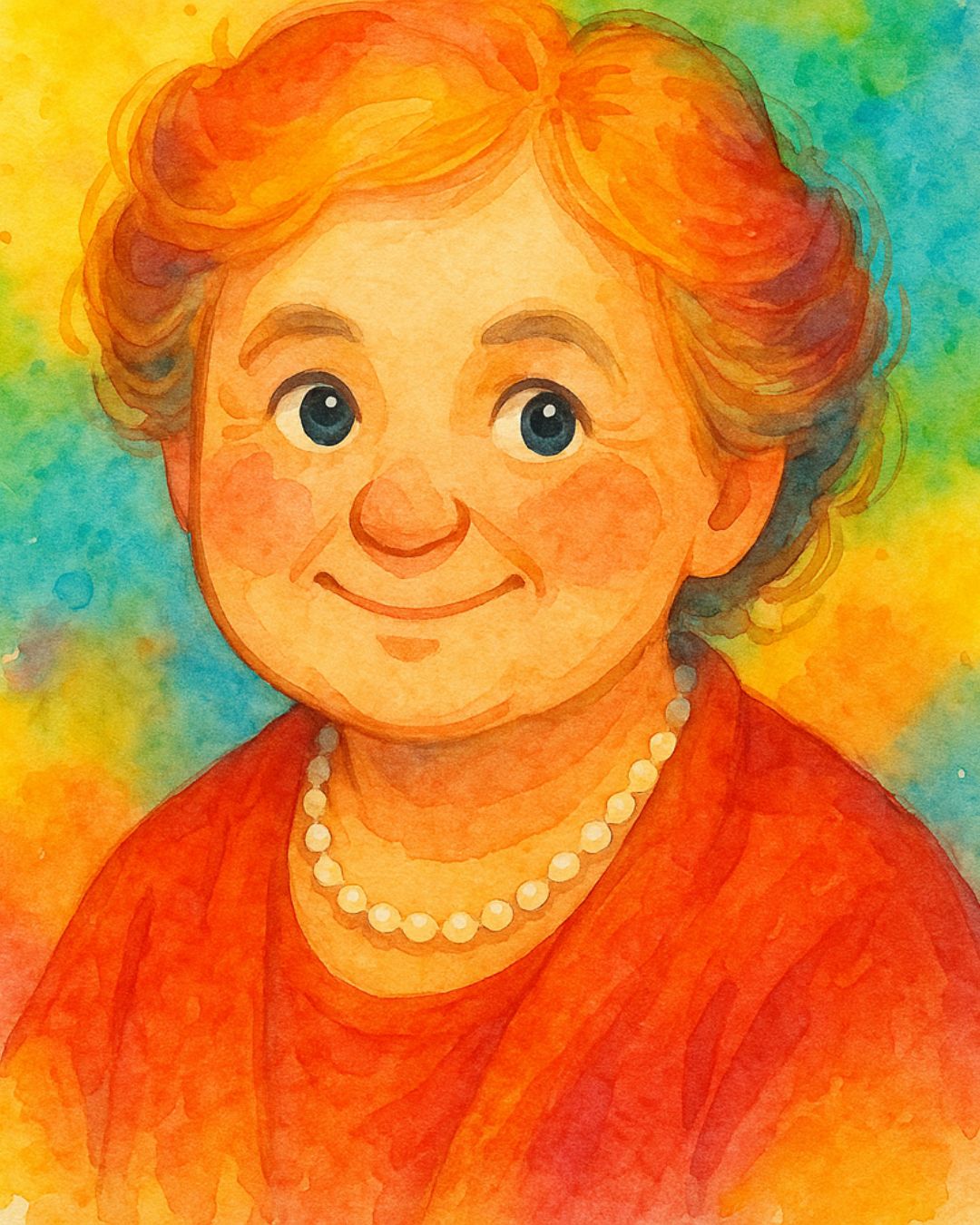 Dr. Maria Montessori portrait